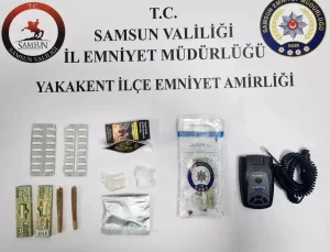 Samsun’da Narkotik Ürünlere Operasyon