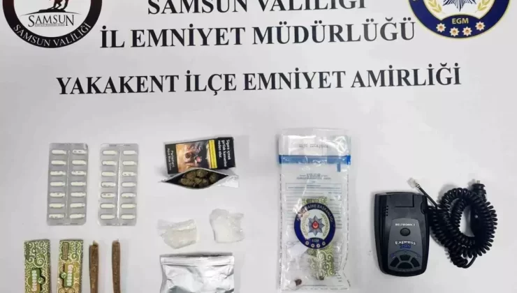 Samsun’da Narkotik Ürünlere Operasyon