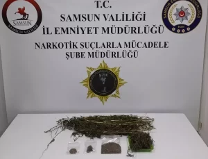 Samsun’da Uyuşturucu Operasyonu: 1 Gözaltı