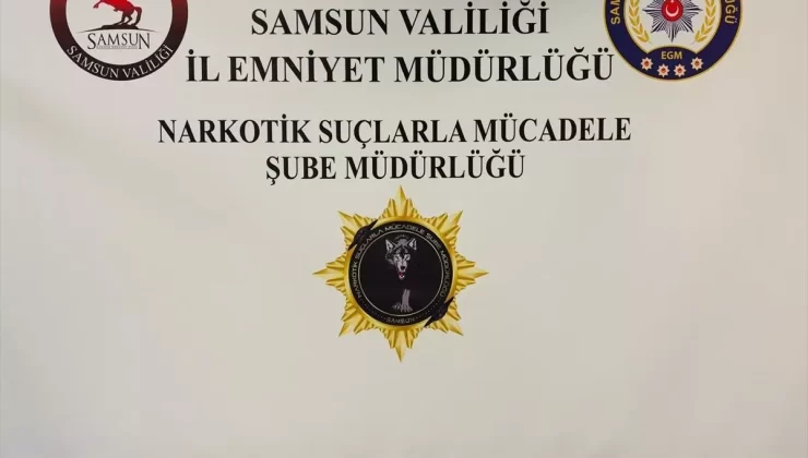 Samsun’da Uyuşturucu Operasyonu: 1 Gözaltı