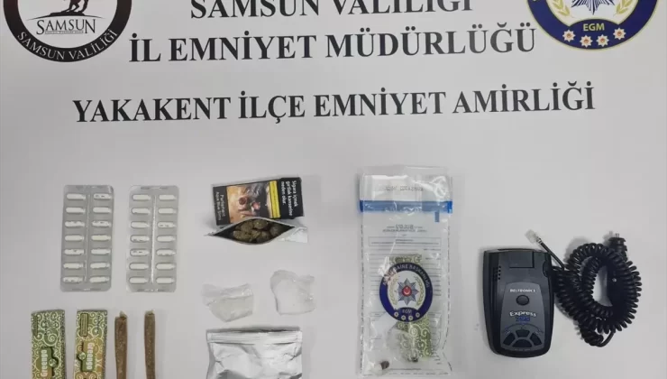 Samsun’da Uyuşturucu Operasyonu