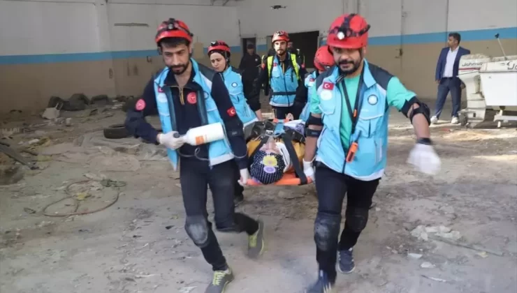 Şanlıurfa’da Deprem Tatbikatı Yapıldı