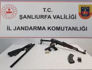 Şanlıurfa’da Silah Kaçakçılığı Operasyonu