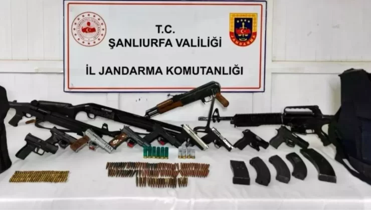 Şanlıurfa’da Silah Kaçakçılığı Operasyonu