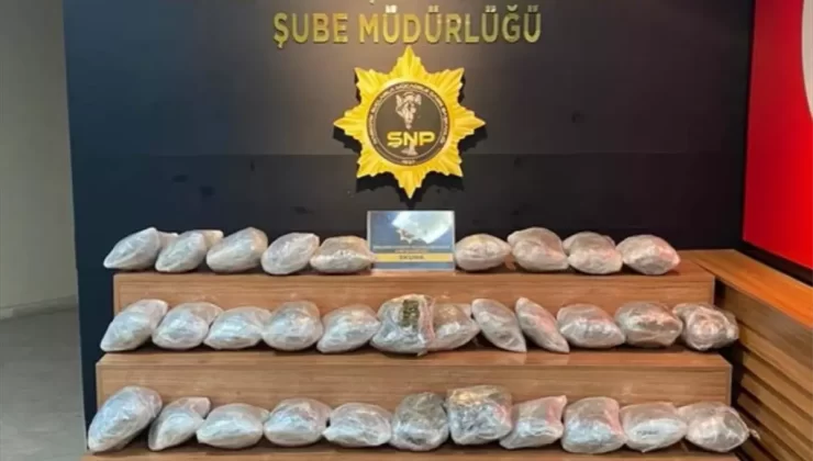 Şanlıurfa’da Uyuşturucu Operasyonu