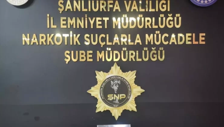 Şanlıurfa’da Uyuşturucu Operasyonu