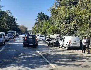 Sapanca’da Trafik Kazası: Bir Ölü, Bir Yaralı