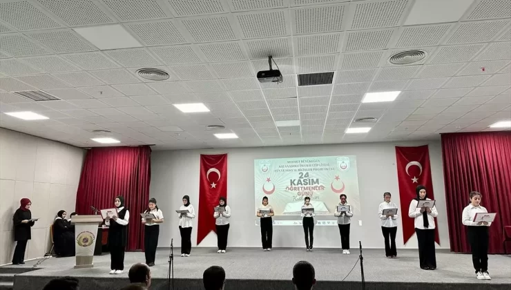 Sarayönü’nde Öğretmenler Günü Etkinliği