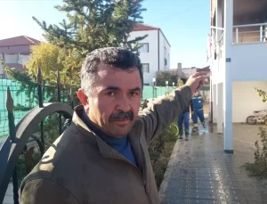 Şarkışla’da Balkon Yangını