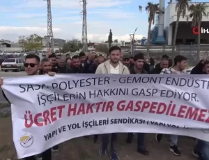 SASA’da İşçilerin Eylemi Başladı