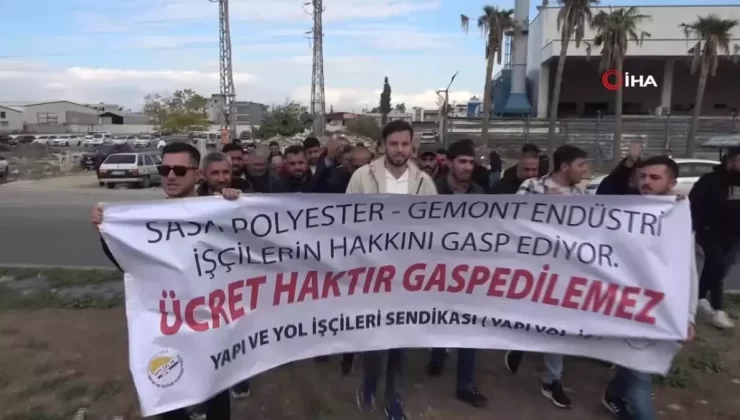 SASA’da İşçilerin Eylemi Başladı