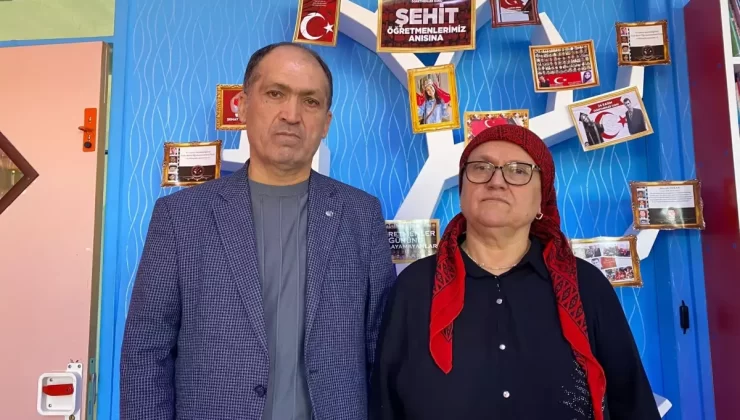 Şehit öğretmen Şenay Aybüke’ye meslektaşlarından vefa