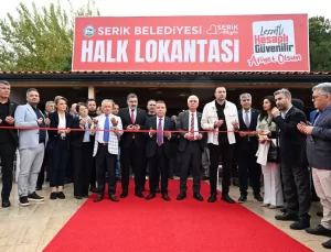 Serik Belediyesi Halk Lokantası Açıldı