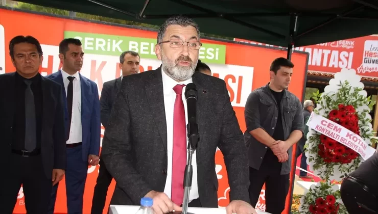 Serik’te Halk Lokantası Açıldı