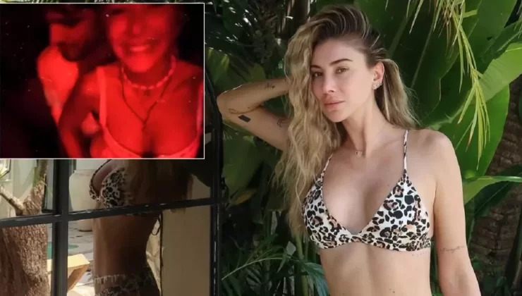 Şeyma Subaşı ve Brezilyalı sevgilisinin ateşli aşk dansı