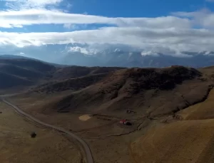 Şeytan Dağları’na Kar Yağdı