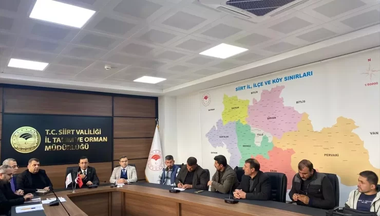 Siirt’te Balık Avlak Sahaları Toplantısı