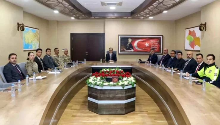 Siirt’te Güvenlik Koordinasyon Toplantısı