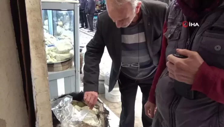 Siirt’te Kışlık Peynir Satışı Başladı