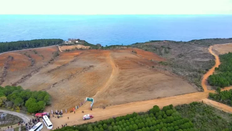 Şile’de 100 bin fidan toprakla buluştu