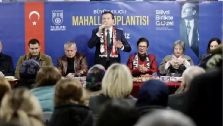 Silivri Belediye Başkanı Balcıoğlu, Mahalle Sakinleri ile Büyükkılıçlı’da Toplantı Düzenledi
