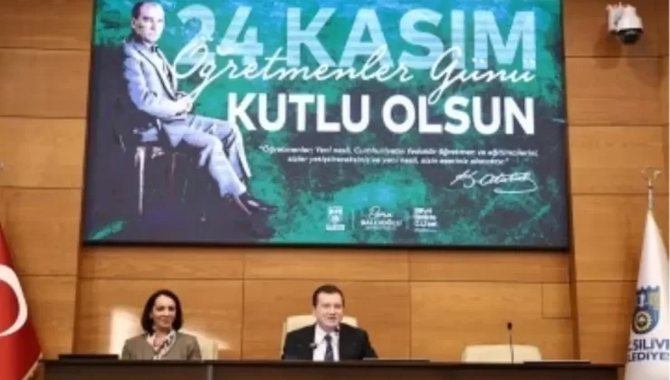 Silivri Belediye Başkanı Balcıoğlu, Öğretmenler Günü’nde Eğitimcilerle Bir Araya Geldi