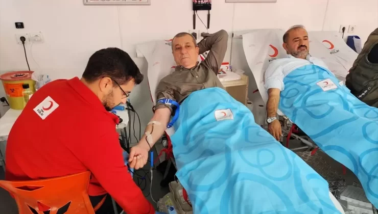 Silopi’de Kan Bağışı Kampanyası