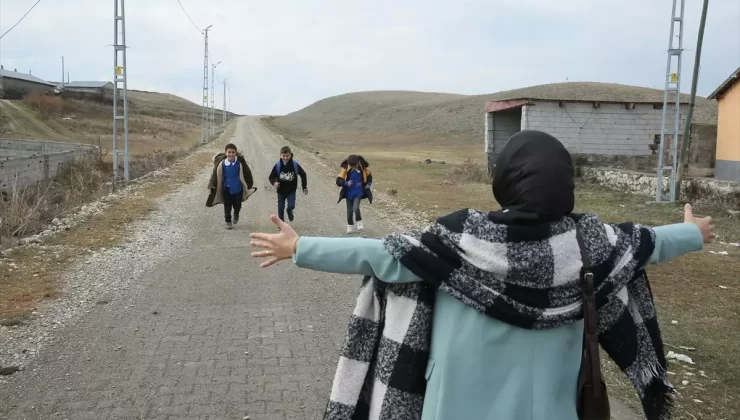 Sınır Köyünde Eğitime Devam