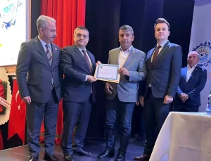 Sinop’ta Muhtarlara Teşekkür Belgeleri Verildi