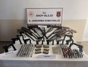 Sinop’ta Silah Kaçakçılığı Operasyonu
