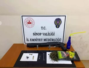 Sinop’ta Uyuşturucu Operasyonu