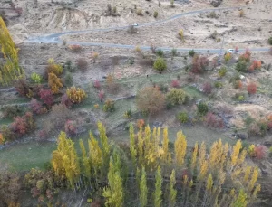 Şırnak’ın Güz Renkleri Drone ile Görüntülendi