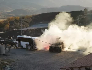 Şırnak’ta Gerçek Mühimmatla 2024 Yıl Sonu Tatbikatı Gerçekleştirildi