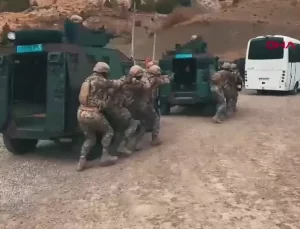 Şırnak’ta Gerçek Mühimmatlı Özel Harekat Tatbikatı