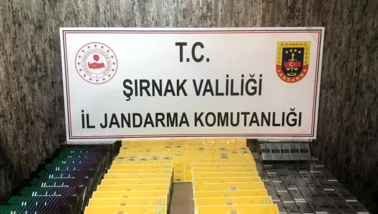 Şırnak’ta Kaçakçılık Operasyonu