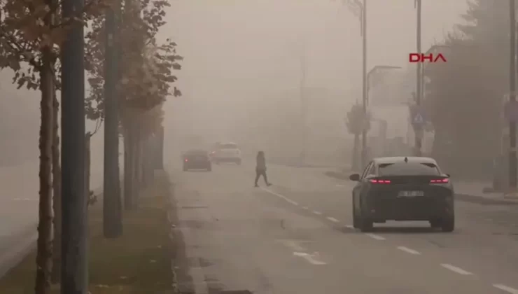 Sivas’ta Yoğun Sis Hayatı Olumsuz Etkiledi