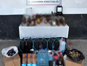 Söke’de Kaçak İçki Operasyonu