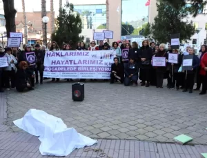 Söke’de Kadına Yönelik Şiddete Karşı Yürüyüş Düzenlendi