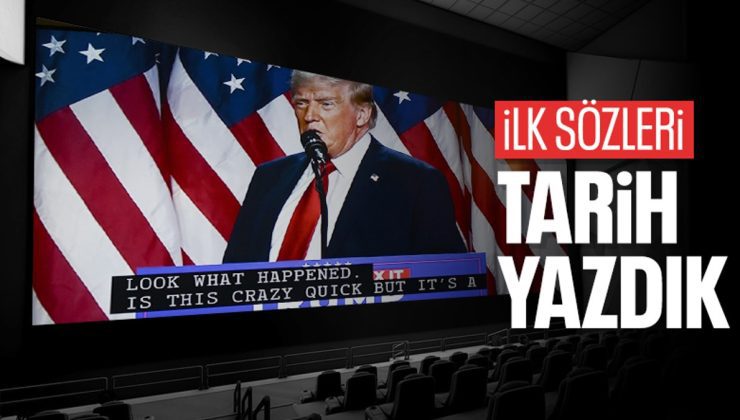 SON DAKİKA! Donald Trump: Tarih yazdık