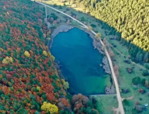 Sonbahar Renkleri Şirinyazı Göleti’nde