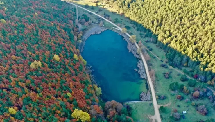 Sonbahar Renkleri Şirinyazı Göleti’nde