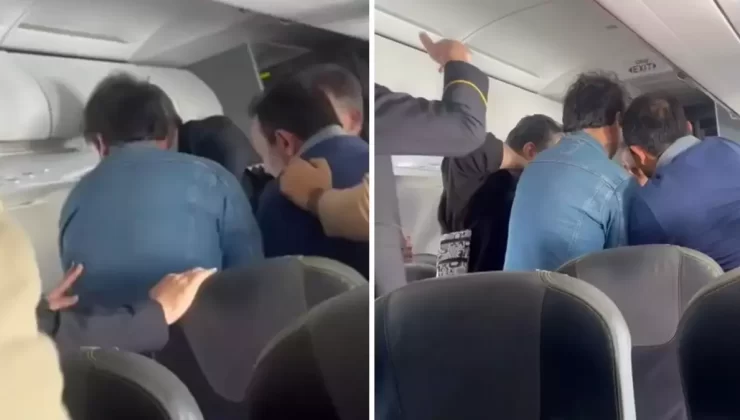 Tahran-İstanbul uçağında büyük panik! “Allahu Ekber” diye bağırıp çıkış kapısına yöneldi