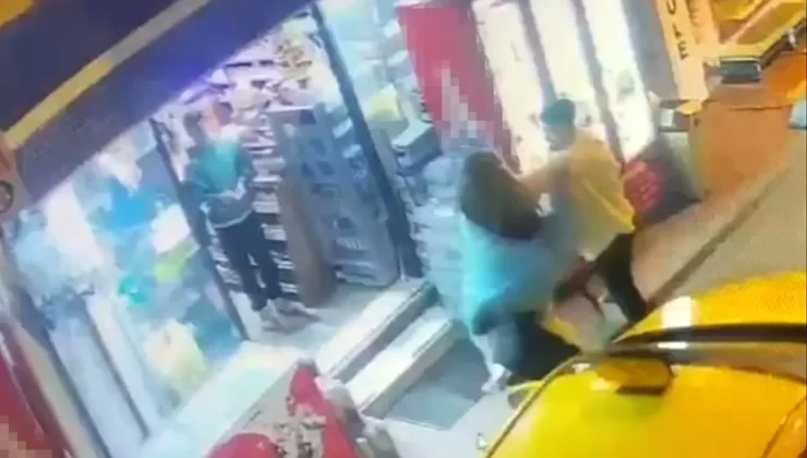 Taksim’de Alkolle Dolaşan Kadın Kaos Yarattı