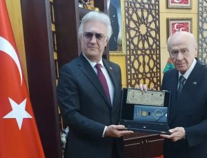 Tamer Karadağlı’dan Devlet Bahçeli’ye ziyaret