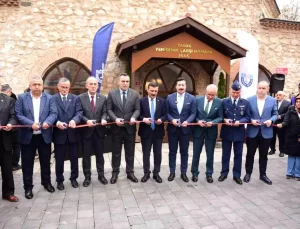 Tarihi Yenişehir Çarşı Hamamı coşkulu törenle açıldı