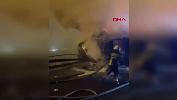 Tarsus’ta TIR Kazası: Şoför Hayatını Kaybetti