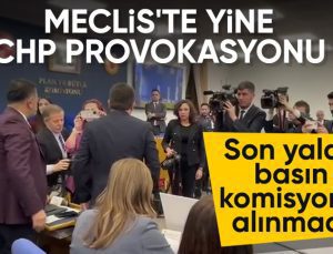 TBMM’de tansiyon yükseldi: CHP’den bir provakasyon daha