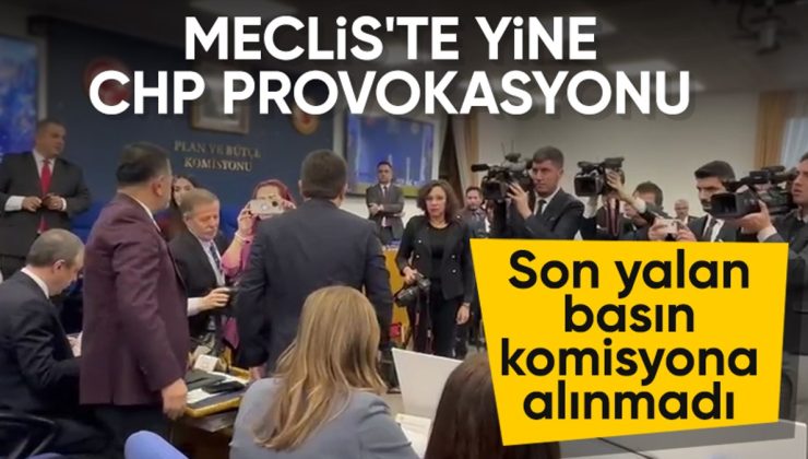 TBMM’de tansiyon yükseldi: CHP’den bir provakasyon daha