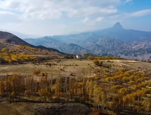 Tekelti Dağı Sonbahar Renkleriyle Büyülüyor
