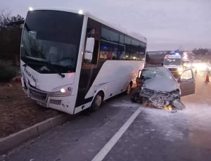 Tekirdağ’da Kaza: 1 Ölü, 5 Yaralı